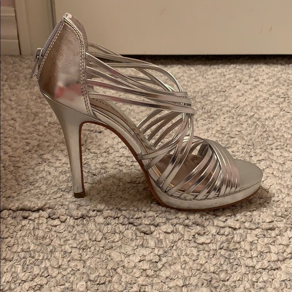 Chinese Laundry Shoes - Chinese Laundry Silver Imagine Heel